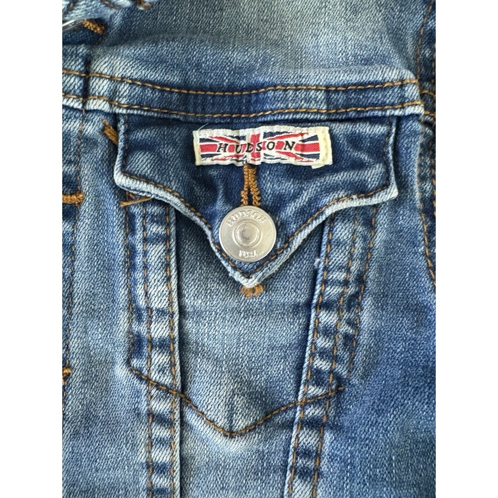 Hudson Denim Jacket‎ KIDS GIRLS SIZE 5 Jean Coat - Picture 12 of 16